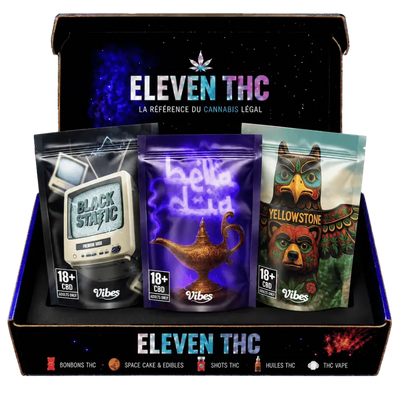 Pack Découverte Hash CBD 12G | VIBES
